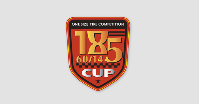 185CUPレッドエンブレム
